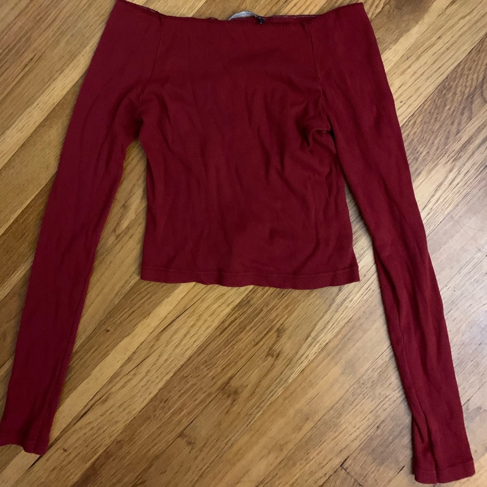 Maroon long sleeve